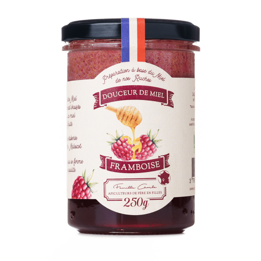 Douceur de Miel à la Framboise - pot 250g