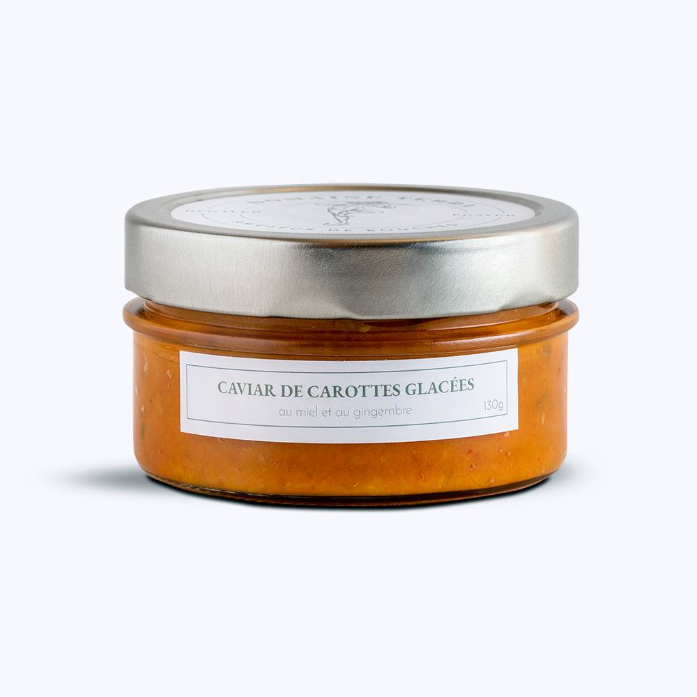 Carottes glacées au miel d'acacia et au gingembre - 130g