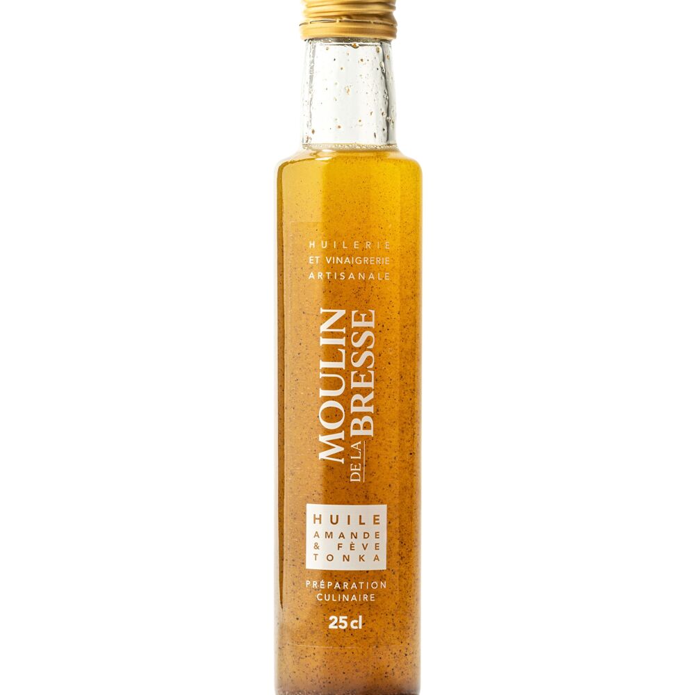 Huile vierge d'amande & fève Tonka - 25cL