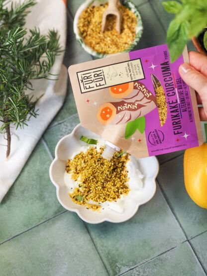 Furikake Curcuma & Poivre - Condiment sésame & algues - Sachet 45g