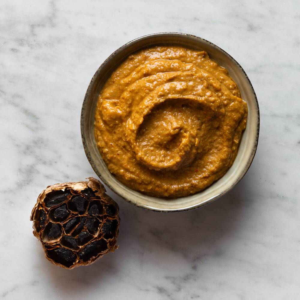Houmous à l'ail noir et au piment fumé du Béarn - 130g