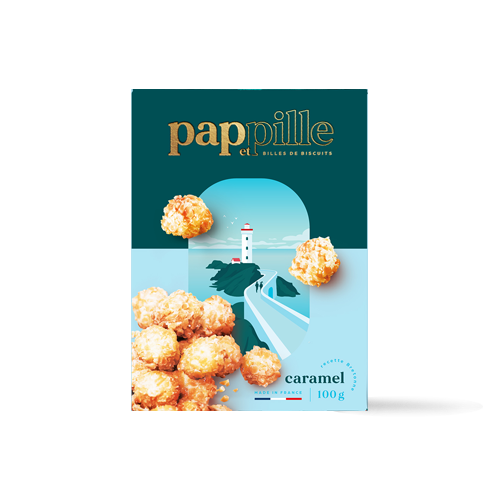 Billes de Biscuits Sucrés - Caramel - Pap et Pille