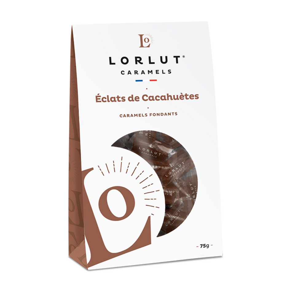 Caramels Éclats de Cacahuètes - 75gr