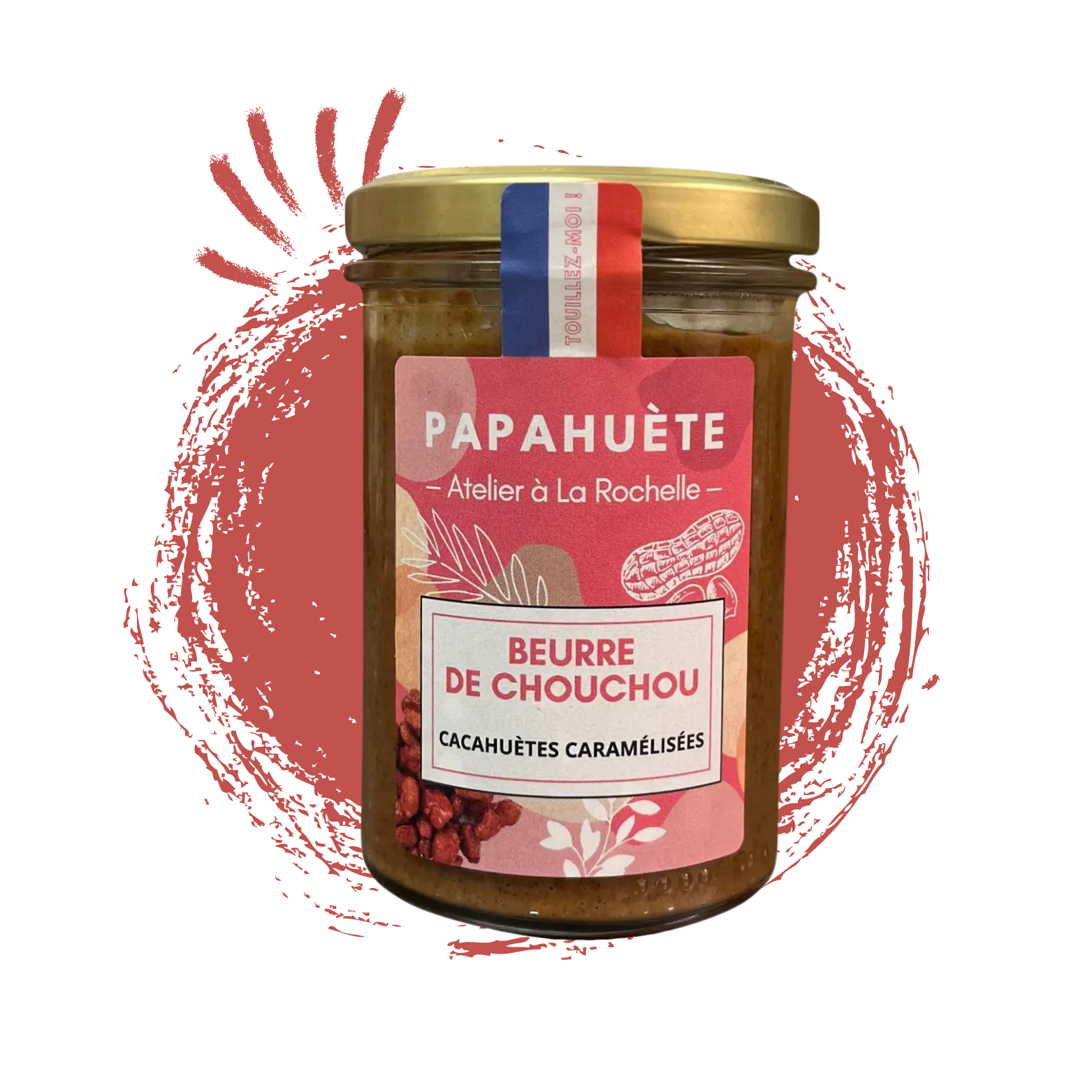 Beurre de cacahuètes caramélisées (chouchous) - 210g