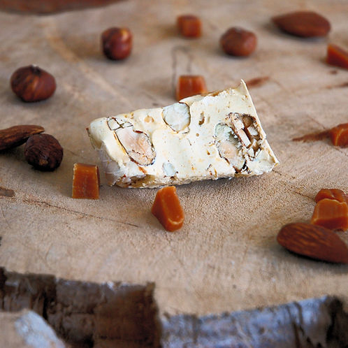 Nougat au Caramel Beurre Salé Bio