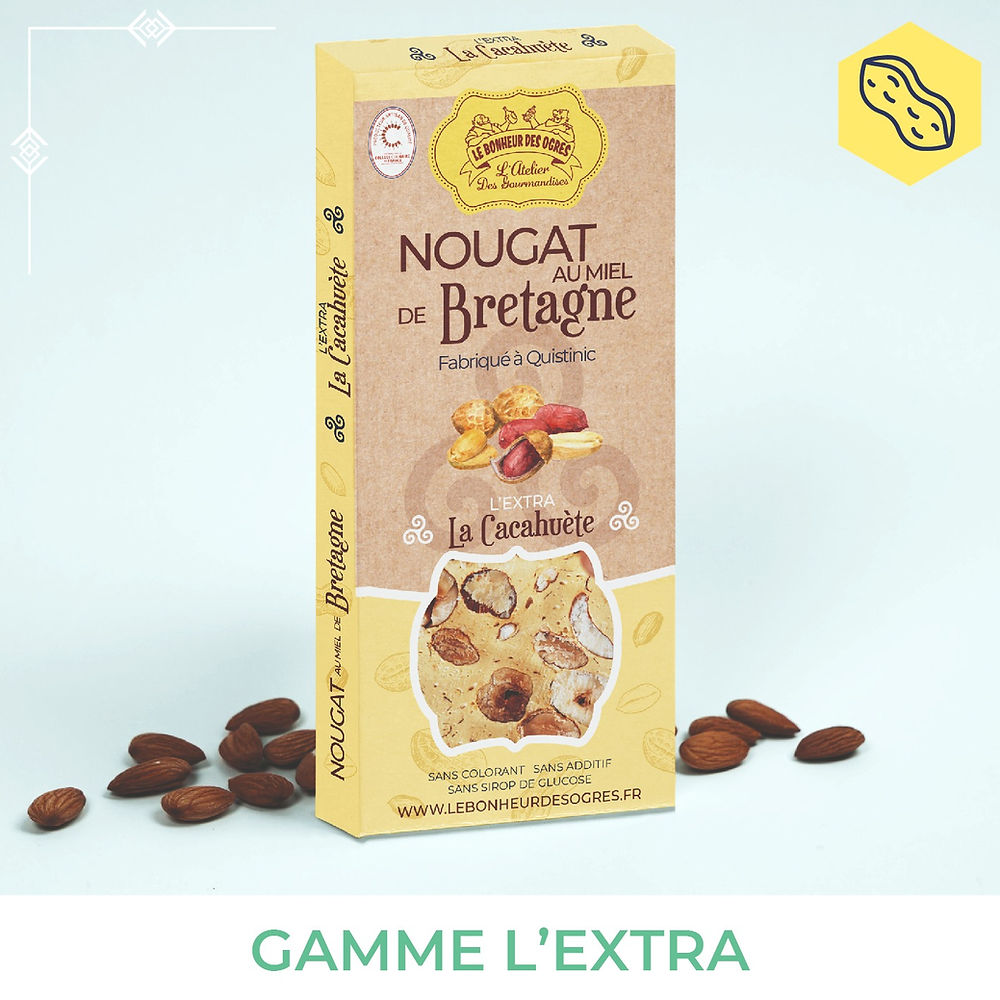 Nougat à la Cacahuète