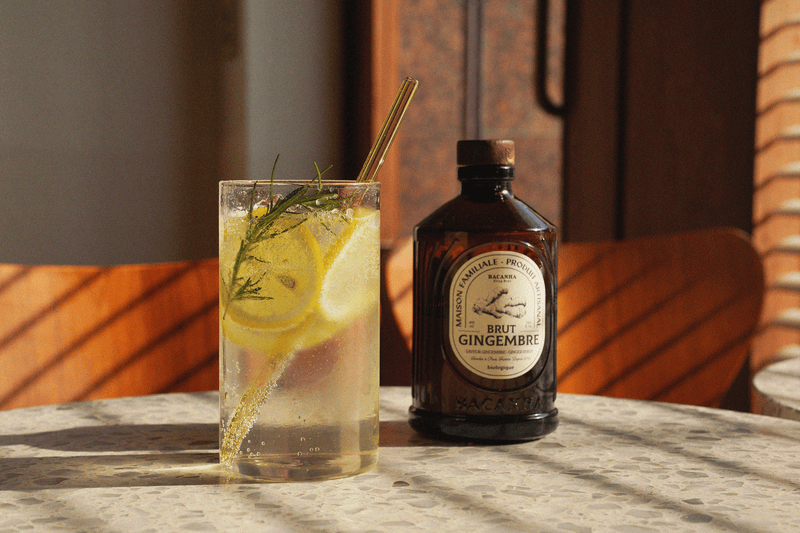Sirop Brut de Gingembre Bio - 400 ml - Bacanha