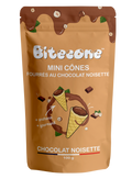 Bitecone mini cônes chocolat noisette 100gr