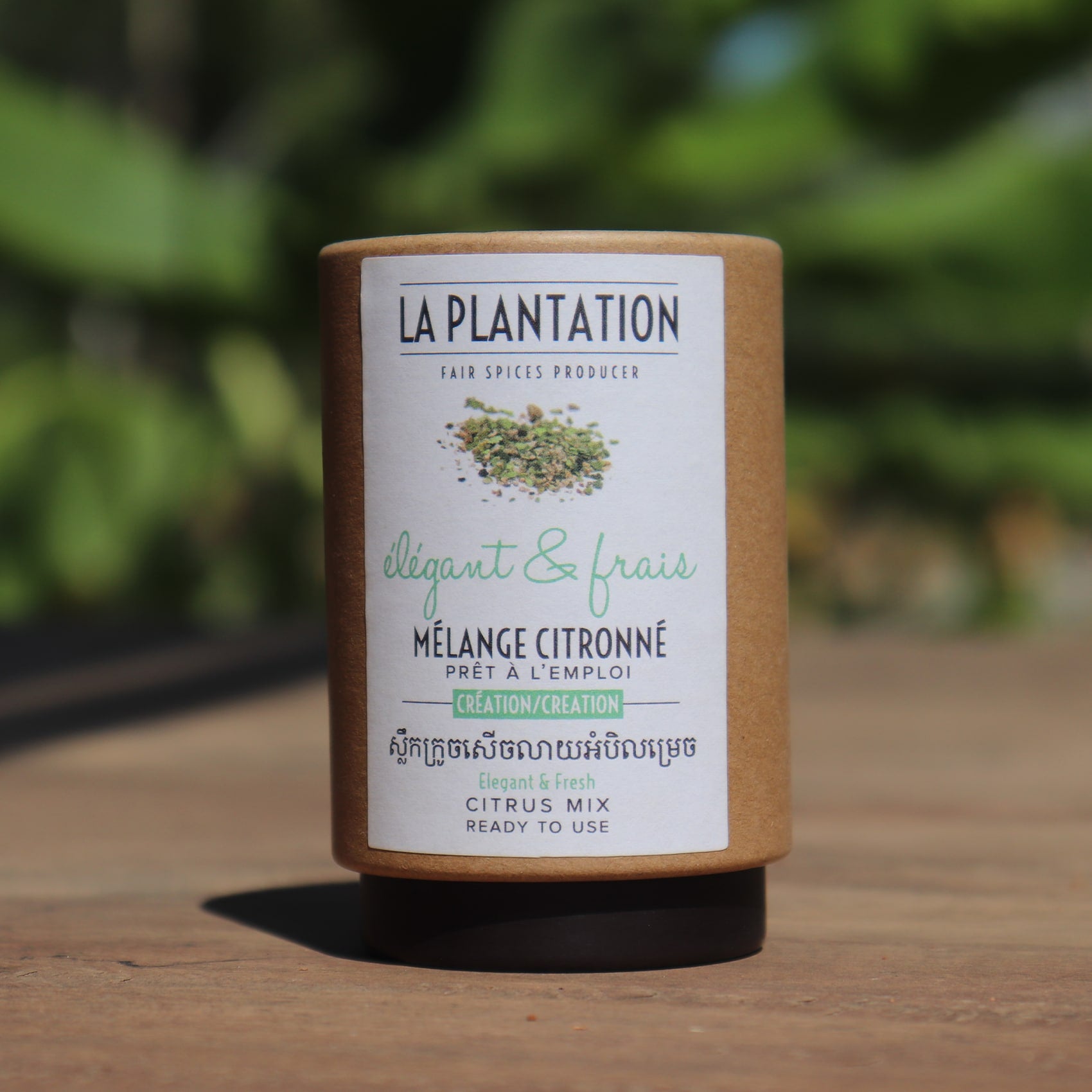 Mélange Citronné (fleur de sel, combava) - tube 50g