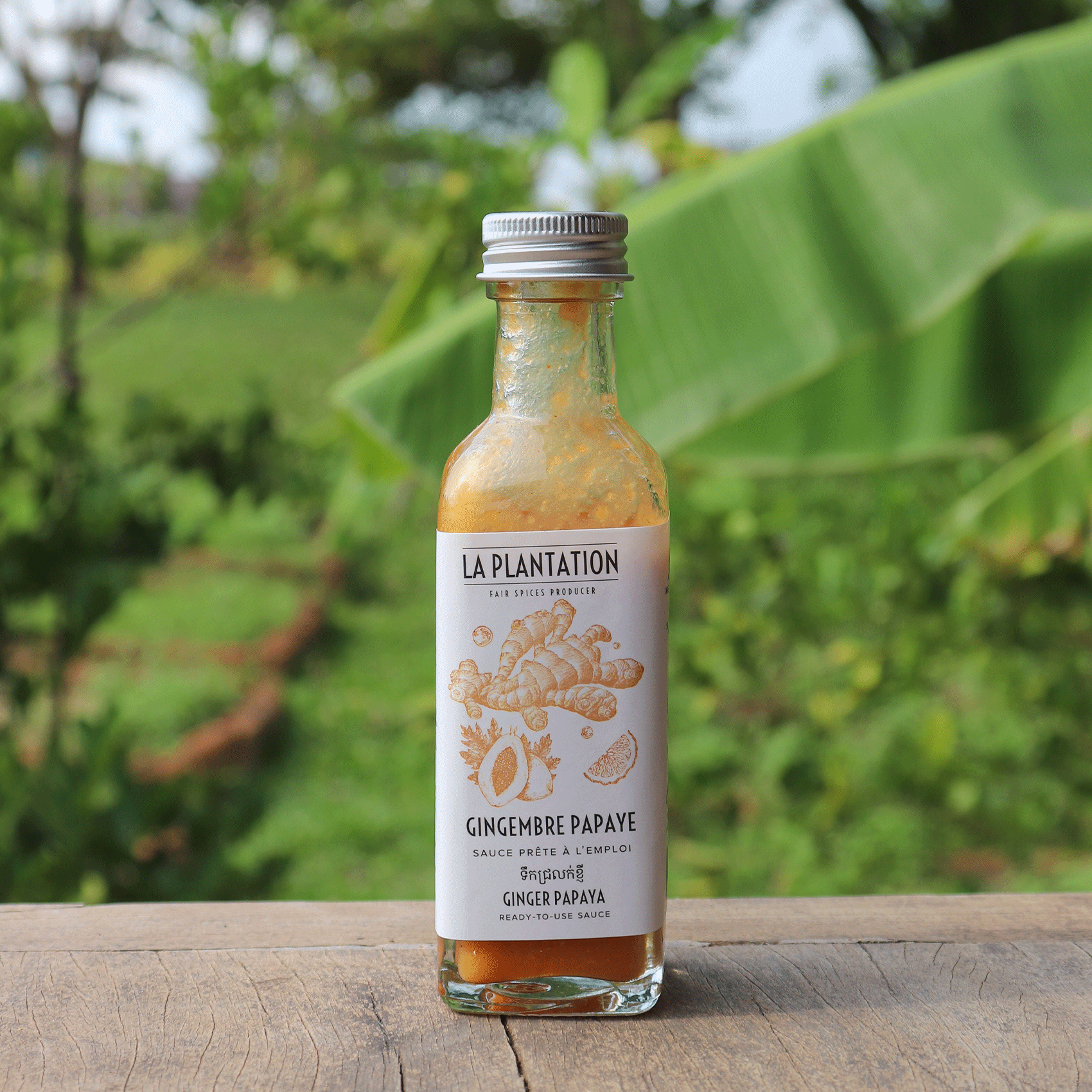 Sauce Gingembre Papaye - 100ml