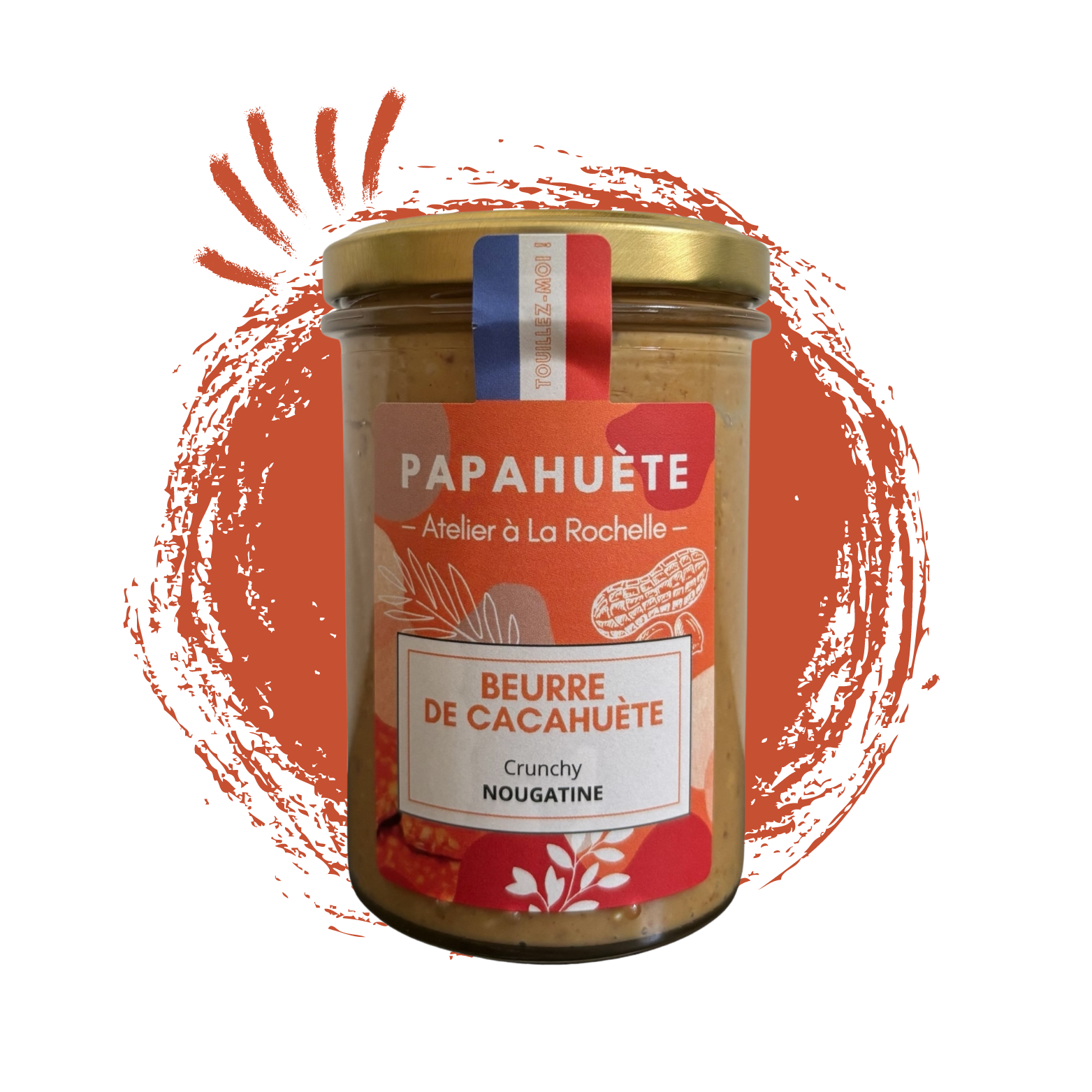 Beurre de cacahuète à la nougatine - 210g