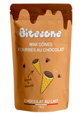 Bitecone mini cônes chocolat au lait 100gr