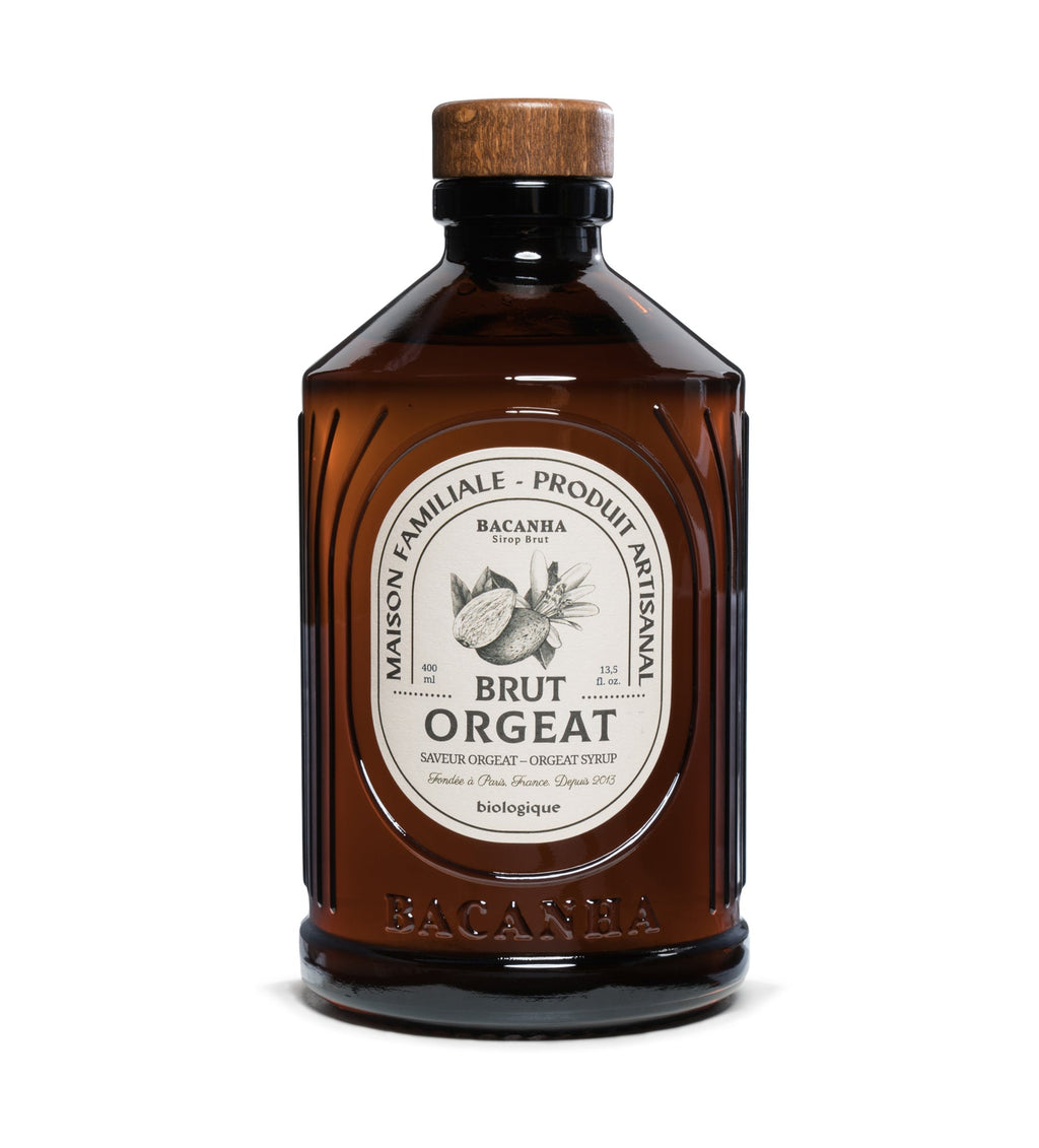 Sirop Brut Orgeat Bio - 400ml - Bacanha