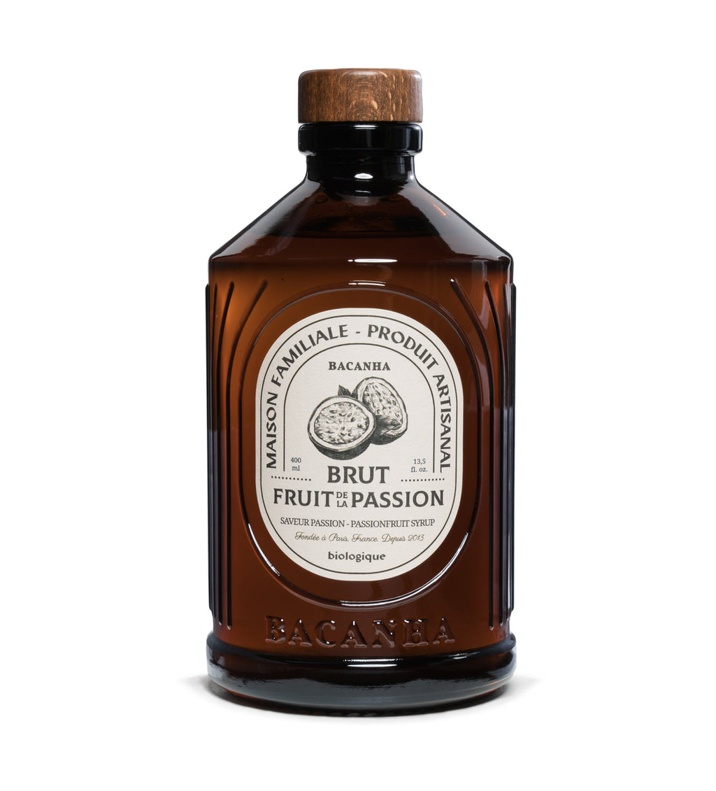 Sirop Brut de Fruit de la Passion Bio - 400 ml - Bacanha